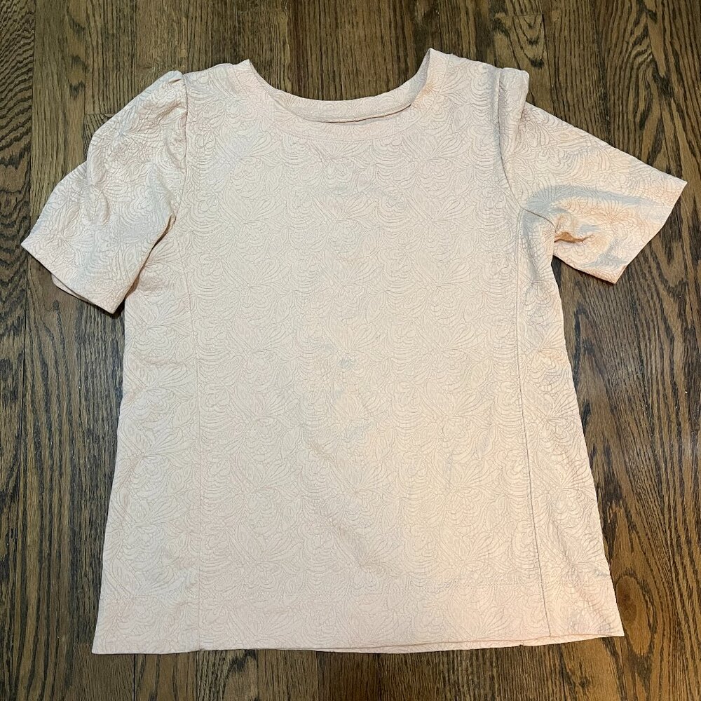 Textured Light Pink Shirt